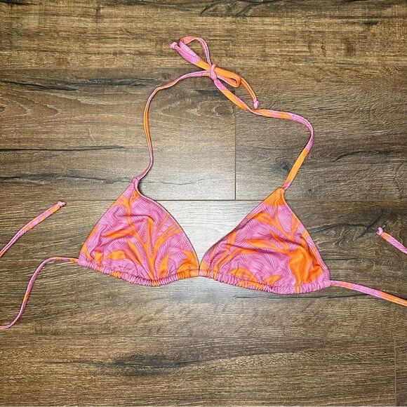 NWOT Liberty & Justice The Miata Bikini Top and Bottom in Grotto Pink Sz S - Picture 12 of 16
